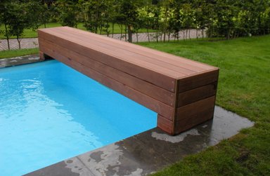 Opbouwrolluik voor zwembad
